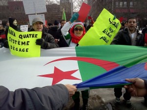 Les Algériens de Montréal bravent de nouveau le froid pour s’opposer au 4e mandat 